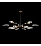 Modern chandeliers - Maytoni Ventura 12xG9 28W pendant MOD012CL-12G matte gold - product 2