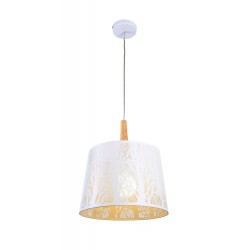 Maytoni Lantern 1xE27 60W wisząca MOD029-PL-01-W biały