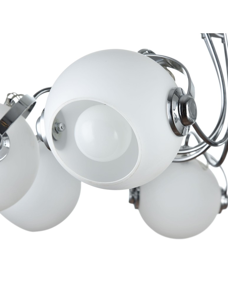 Ceiling lamps - Maytoni Joel Ceiling E14 8x60W Chrome MOD833-08-N - product kolory-swiatla.pl 5