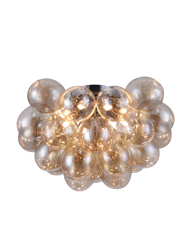 Ceiling lamps - Maytoni Balbo 8xG9 28W ceiling light MOD112CL-08G nickel - product kolory-swiatla.pl 1