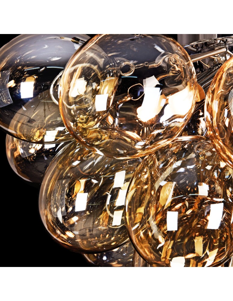 Ceiling lamps - Maytoni Balbo 8xG9 28W ceiling light MOD112CL-08G nickel - product kolory-swiatla.pl 6