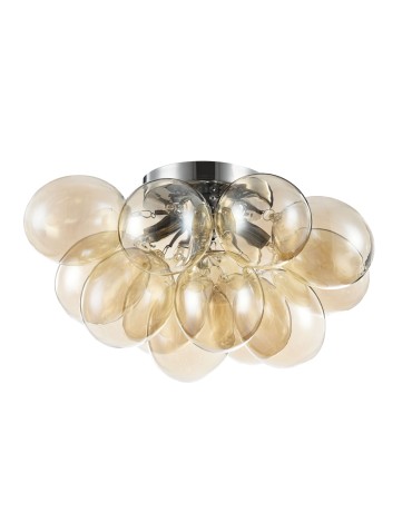 Maytoni Balbo 4xG9 28W ceiling light MOD112-04-G nickel