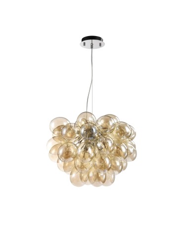 Maytoni Balbo 8xG9 28W pendant MOD112-08-G nickel