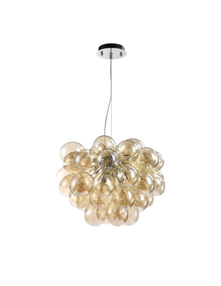 Pendant lamps - Maytoni Balbo 8xG9 28W pendant MOD112-08-G nickel - product kolory-swiatla.pl 1