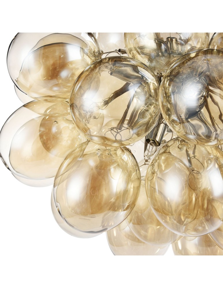 Pendant lamps - Maytoni Balbo 8xG9 28W pendant MOD112-08-G nickel - product kolory-swiatla.pl 4