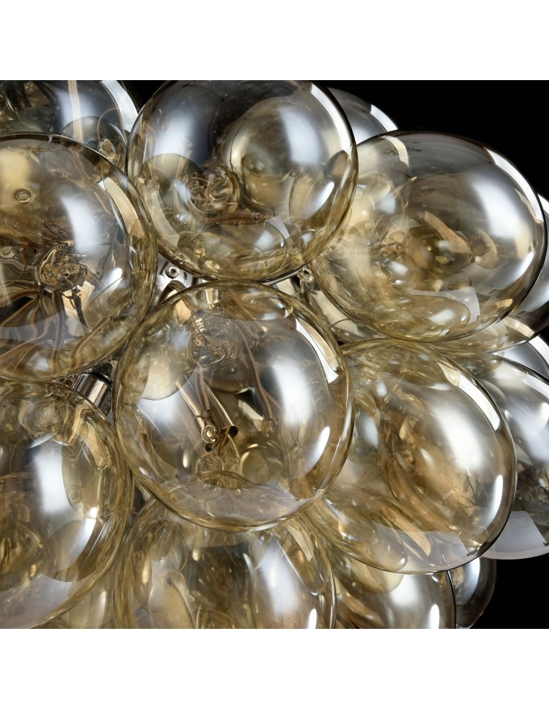 Pendant lamps - Maytoni Balbo 8xG9 28W pendant MOD112-08-G nickel - product kolory-swiatla.pl 5