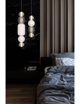 Maytoni Collar Wisząca LED 17.6W 2690K 939lm Chrom P069PL-L17CH3K - produkt 2