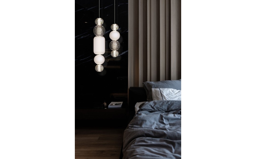 Maytoni Collar Wisząca LED 17.6W 2690K 939lm Chrom P069PL-L17CH3K