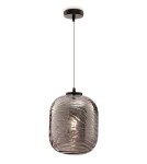 Maytoni Dunas Wisząca E27 1x60W   Czarny Matowy  P058PL-01B