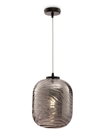 Maytoni Dunas Wisząca E27 1x60W   Czarny Matowy  P058PL-01B