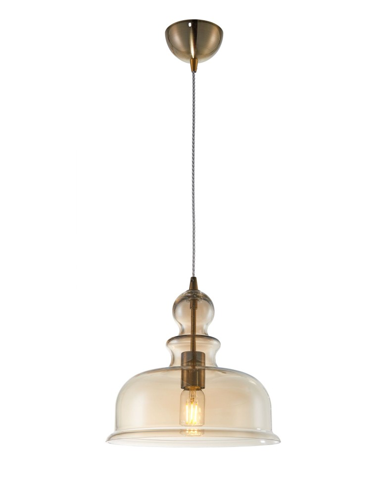 Pendant lamps - Maytoni Tone 1xE27 60W pendant P001PL-01BZ bronze - product kolory-swiatla.pl 1