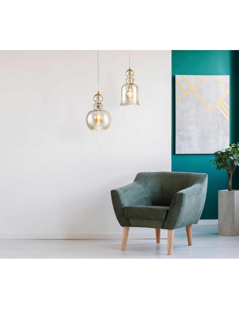 Pendant lamps - Maytoni Tone 1xE27 60W pendant P003PL-01BZ bronze - product kolory-swiatla.pl 2