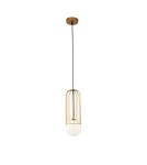 Pendant lamps - Maytoni Telford 1xG9 25W pendant P361PL-01G gold - product 1