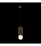 Pendant lamps - Maytoni Telford 1xG9 25W pendant P361PL-01G gold - product 2
