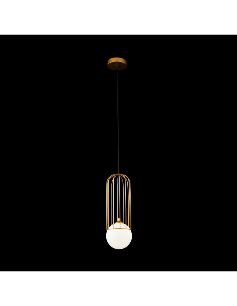 Pendant lamps - Maytoni Telford 1xG9 25W pendant P361PL-01G gold - product kolory-swiatla.pl 2