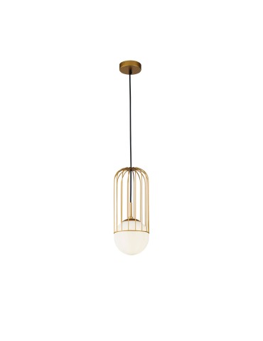 Maytoni Telford 1xE27 40W pendant P362PL-01G gold