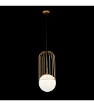 Pendant lamps - Maytoni Telford 1xE27 40W pendant P363PL-01G gold - product 2