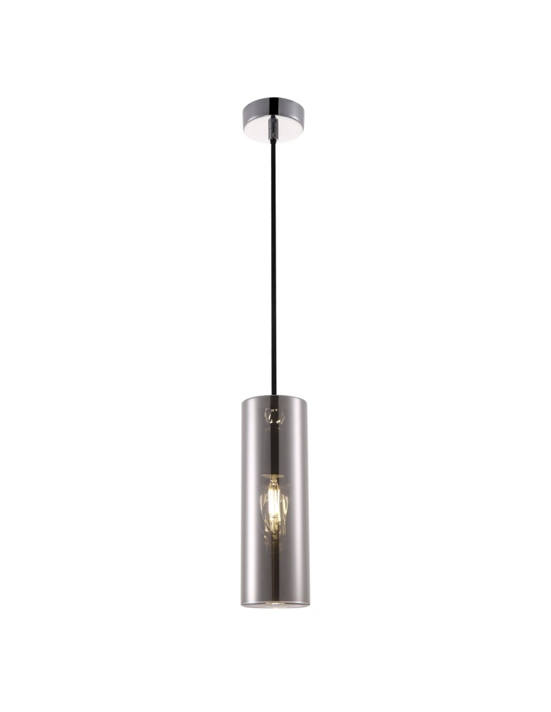 Pendant lamps - Maytoni Gioia Pendant E14 1x40W Chrome P011PL-01CH - product kolory-swiatla.pl 1