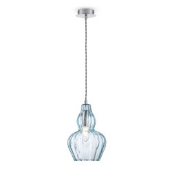 Maytoni Eustoma 1xE14 40W wisząca MOD238-PL-01-BL nikiel