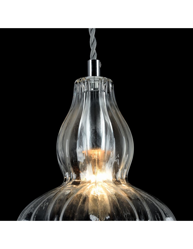 Pendant lamps - Maytoni Eustoma 1xE14 40W pendant MOD238-PL-01-TR nickel - product kolory-swiatla.pl 6