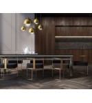 Pendant lamps - Maytoni Fermi Pendant E27 5x60W Gold P140-PL-170-5-G - product 3