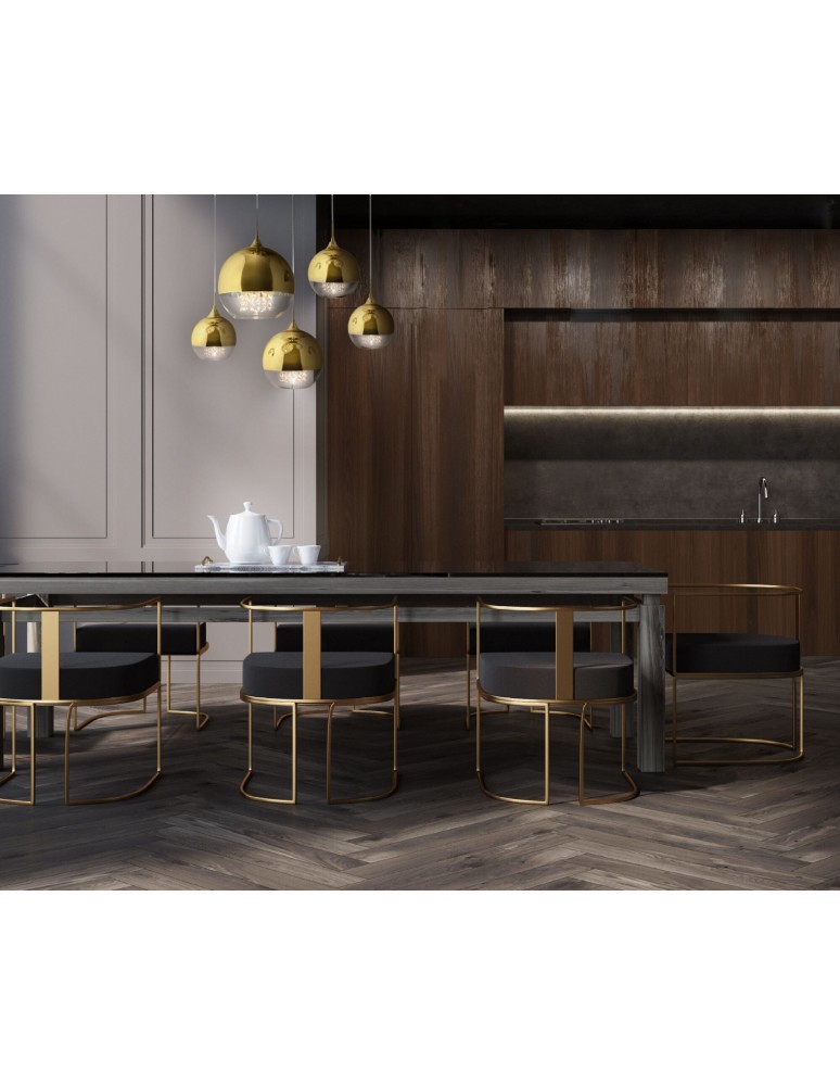 Pendant lamps - Maytoni Fermi Pendant E27 5x60W Gold P140-PL-170-5-G - product kolory-swiatla.pl 3