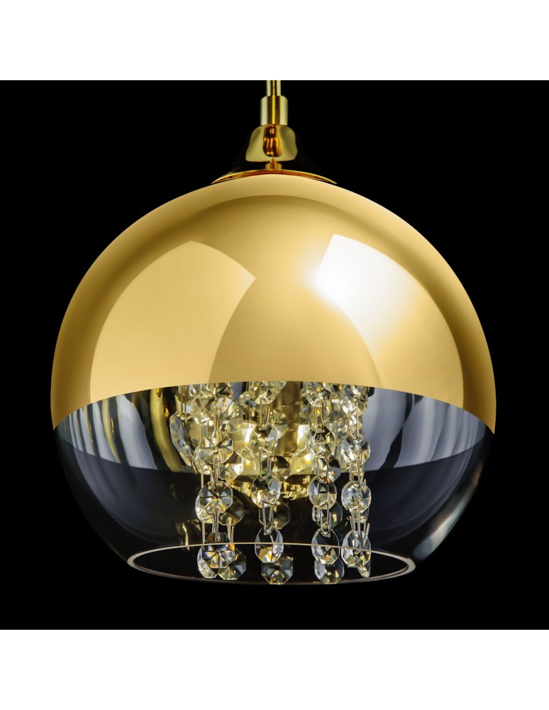 Pendant lamps - Maytoni Fermi Pendant E27 5x60W Gold P140-PL-170-5-G - product kolory-swiatla.pl 5