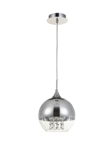 Maytoni Fermi 1xE27 60W pendant P140-PL-110-1-N nickel
