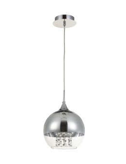 Maytoni Fermi 1xE27 60W pendant P140-PL-110-1-N nickel