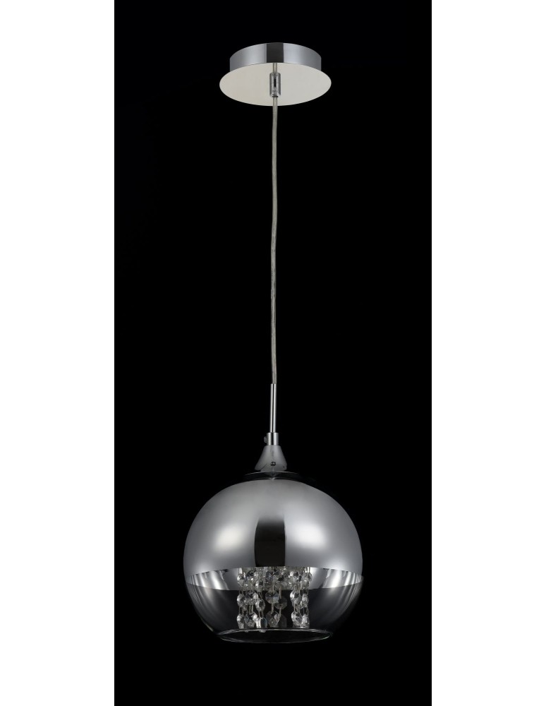 Pendant lamps - Maytoni Fermi 1xE27 60W pendant P140-PL-110-1-N nickel - product kolory-swiatla.pl 3