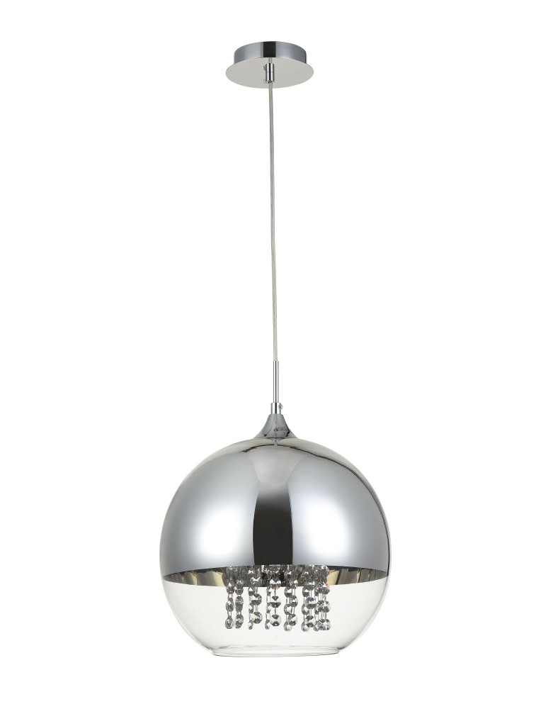Pendant lamps - Maytoni Fermi 1xE27 60W pendant P140-PL-170-1-N nickel - product kolory-swiatla.pl 1