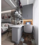 Pendant lamps - Maytoni Fermi 1xE27 60W pendant P140-PL-170-1-N nickel - product 3