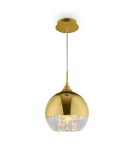 Pendant lamps - Maytoni Fermi Pendant E27 1x60W Gold P140-PL-110-1-G - product 1