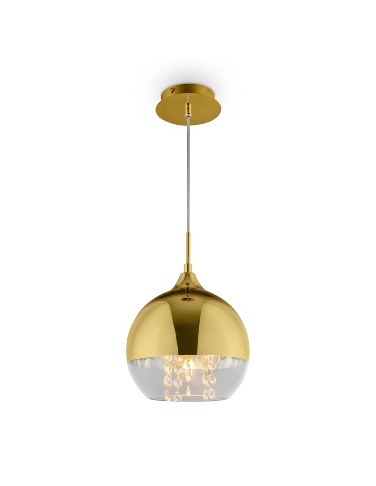 Pendant lamps - Maytoni Fermi Pendant E27 1x60W Gold P140-PL-110-1-G - product kolory-swiatla.pl 1
