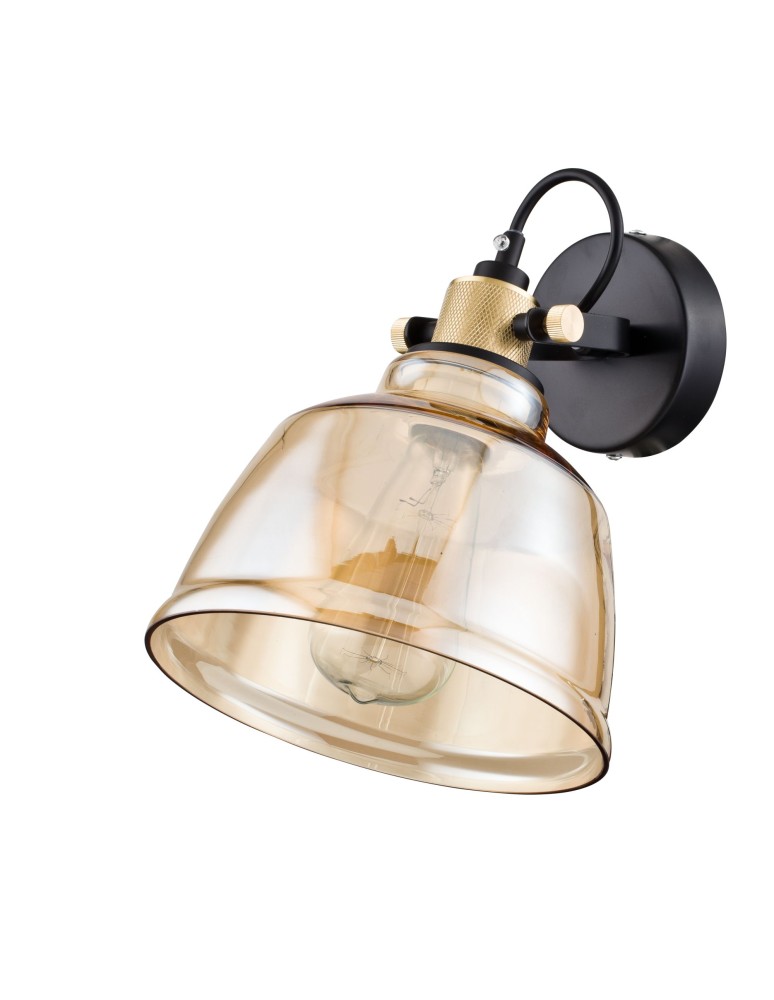 Wall lamps - Maytoni Irving 1xE27 40W wall lamp T163-01-R black - product kolory-swiatla.pl 4