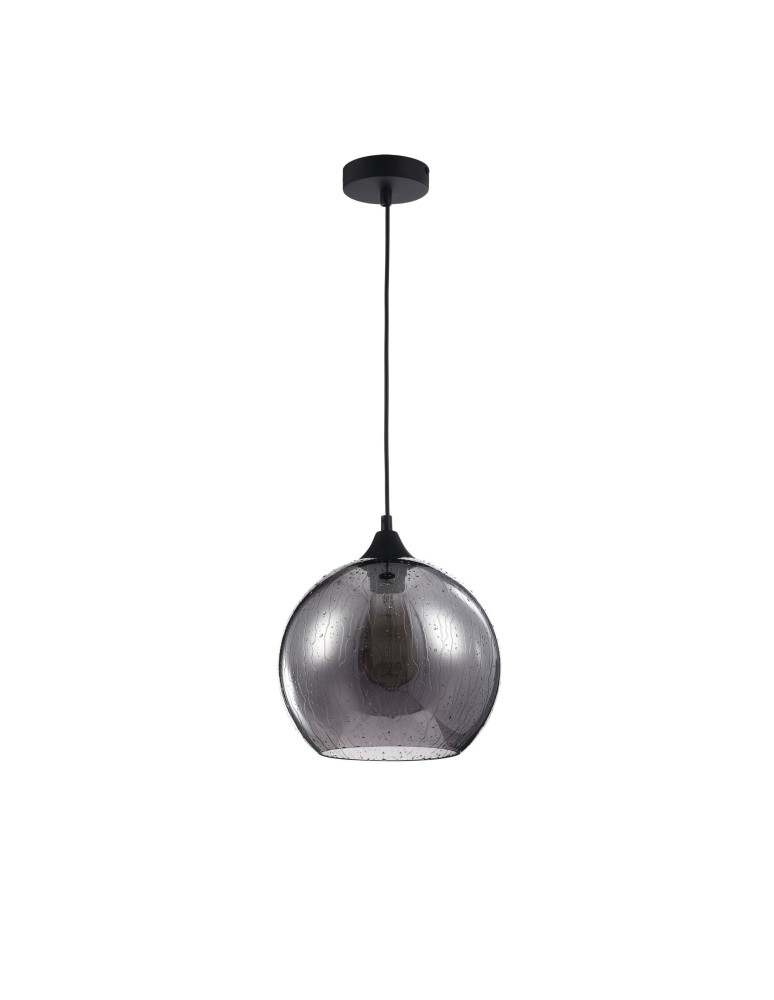 Pendant lamps - Maytoni Bergen 1xE27 60W pendant T314-11-B black - product kolory-swiatla.pl 1