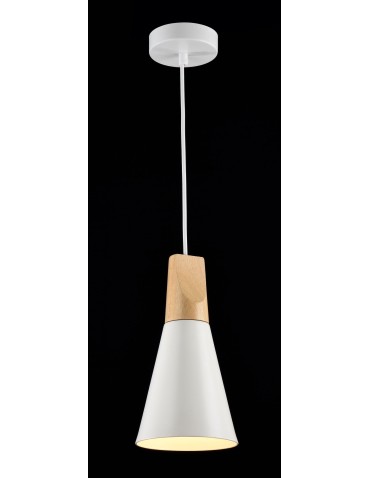 Maytoni Bicones 1xE27 60W wisząca P359-PL-140-W biały - produkt 2