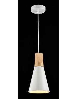 Maytoni Bicones 1xE27 60W wisząca P359-PL-140-W biały - produkt 2