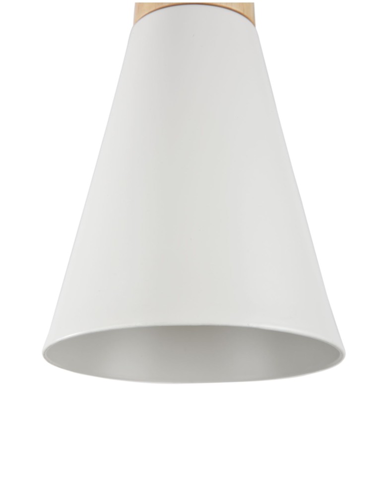 Pendant lamps - Maytoni Bicones 1xE27 60W pendant P359-PL-140-W white - product kolory-swiatla.pl 4