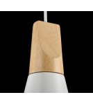 Pendant lamps - Maytoni Bicones 1xE27 60W pendant P359-PL-140-W white - product 5