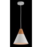 Pendant lamps - Maytoni Bicones 1xE27 60W pendant P359-PL-01-W white - product 2