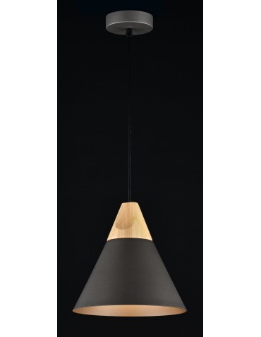 Maytoni Bicones 1xE27 60W wisząca P359-PL-220-C czarny - produkt 2