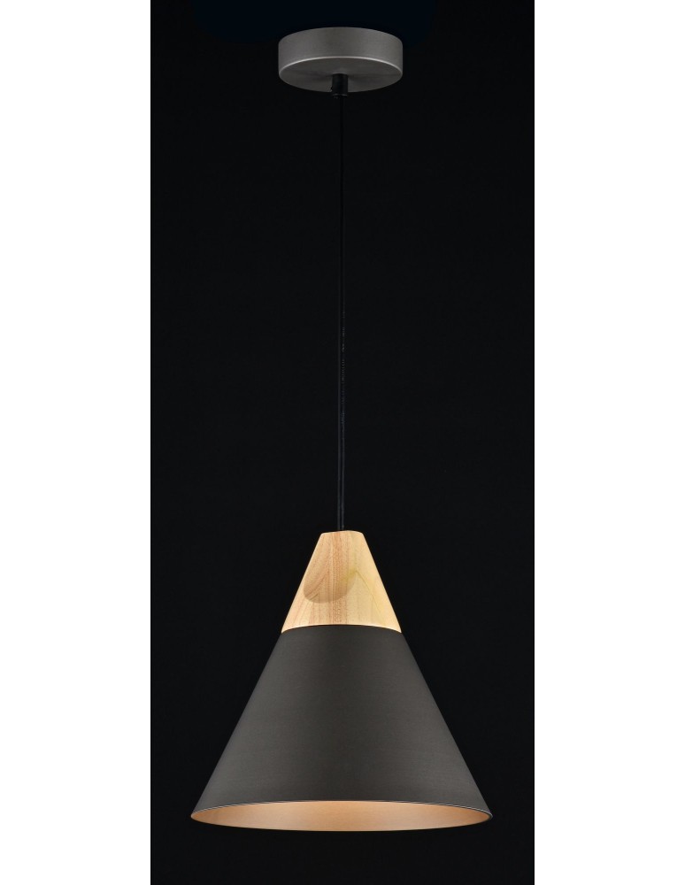 Pendant lamps - Maytoni Bicones 1xE27 60W pendant P359-PL-220-C black - product kolory-swiatla.pl 2