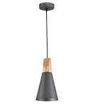 Pendant lamps - Maytoni Bicones 1xE27 60W pendant P359-PL-140-C grey - product 1