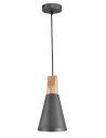 Maytoni Bicones 1xE27 60W pendant P359-PL-140-C grey