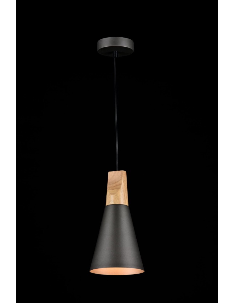 Pendant lamps - Maytoni Bicones 1xE27 60W pendant P359-PL-140-C grey - product kolory-swiatla.pl 2
