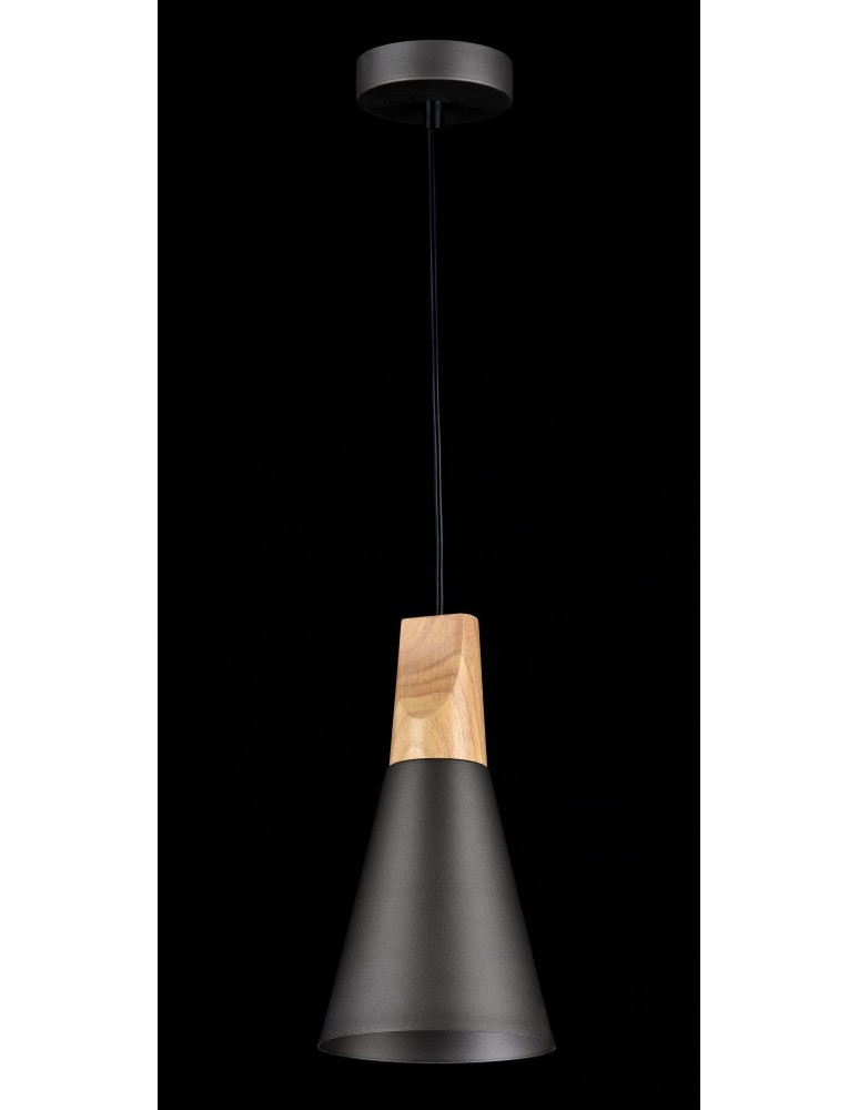 Pendant lamps - Maytoni Bicones 1xE27 60W pendant P359-PL-140-C grey - product kolory-swiatla.pl 3