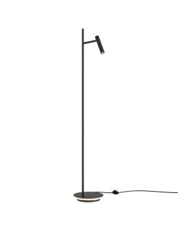 Maytoni Estudo LED 8W 3000K 700lm podłogowa Z010FL-L8B3K czarny