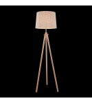 Tripod floor lamps - Maytoni Calvin 1xE27 60W floor lamp Z177-FL-01-BR brown - product 2