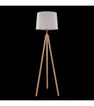 Tripod floor lamps - Maytoni Calvin 1xE27 60W floor lamp Z177-FL-01-BR brown - product 4